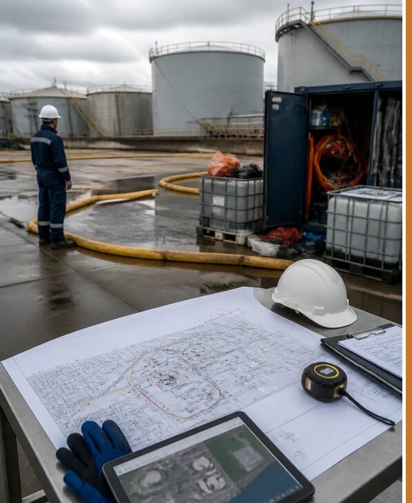 Разработка плана ликвидации разливов нефти в Жигулёвске