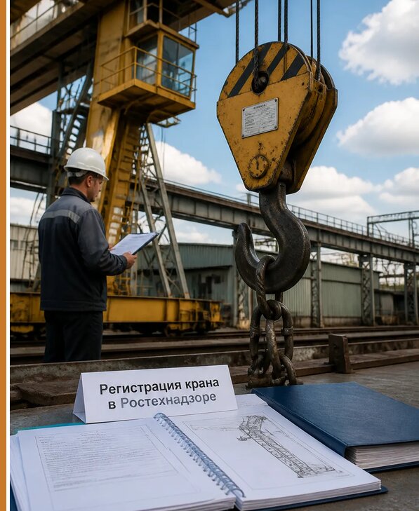 Регистрация крана в Ростехнадзоре в Жигулёвске от 15179 р. | Авеста ОТиПБ
